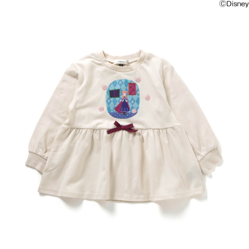 SERAPH ディズニーキャラクター FROZEN ペプラムTシャツ IV